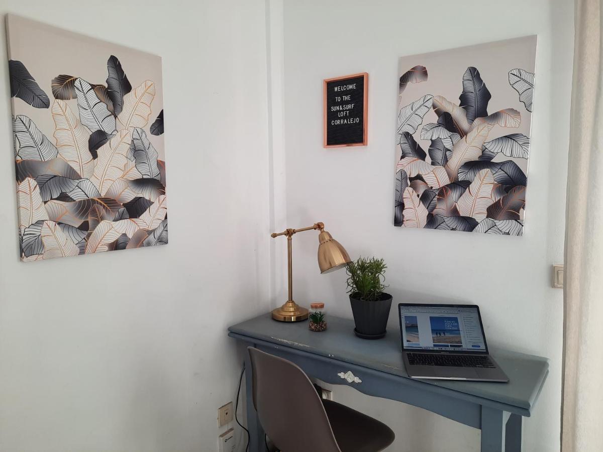 Sun & Surf Loft, Near Main Street And Beach, Wifi Fiber, Winter Garden With Sea View Corralejo Bagian luar foto